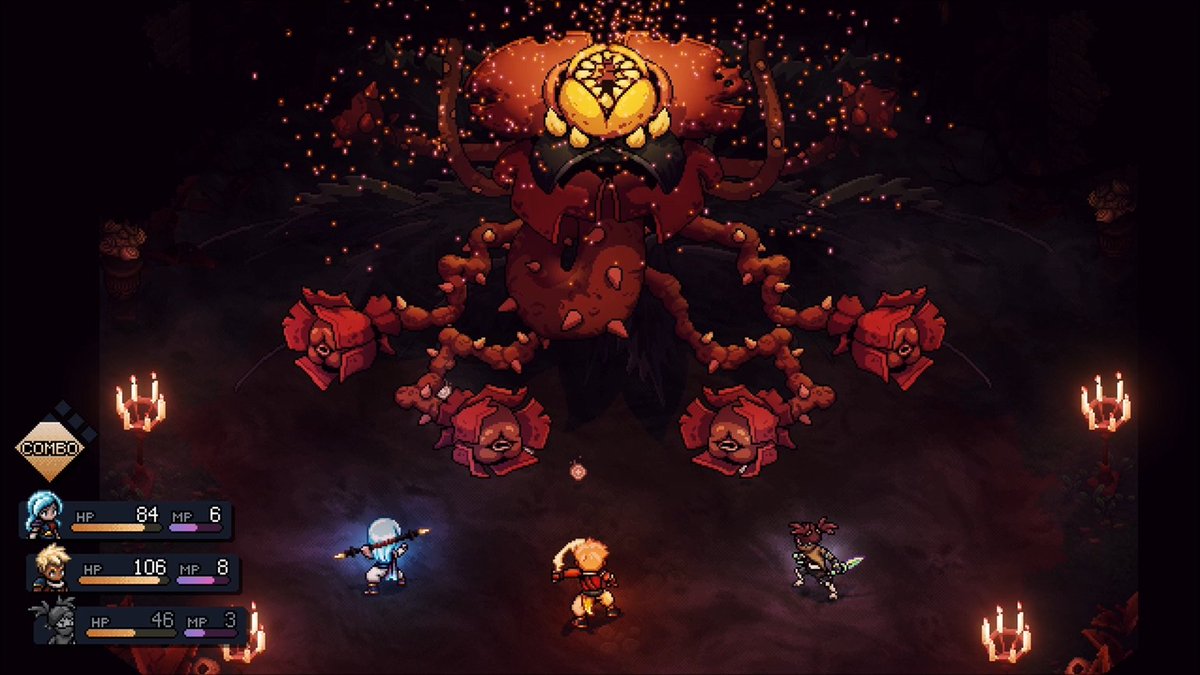 ReggiezCorner's tweet photo. Sea of Stars continues in the garden. What? Well, sort of anyway. In gardens in a Haunted Mansion you can run into scary stuff. 😅
Botanical Horror Boss 👀
https://t.co/tDBFaAw6TU
#SeaOfStars #BotanicalHorror #JRPG #RPG #pixelgame #indiegame #indiegames #indiestudio #gaming https://t.co/UDJxEK4rYB