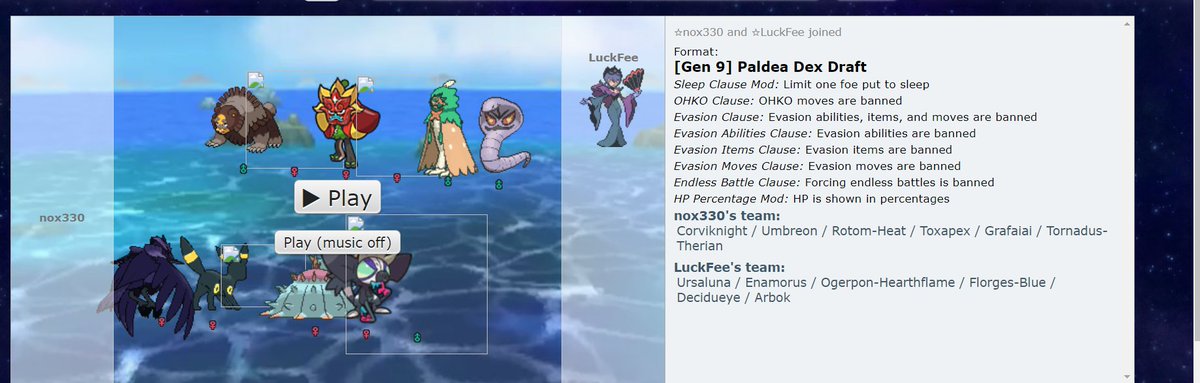 BatziBatzman's tweet photo. @PokemonShowdown I use google chrome and a friend of mine uses Firefox and we both can't connect to SD since the latest update, the replays are also bugged, as you can see. Any chance this can be fixed? https://t.co/k3nMjyBdVu
