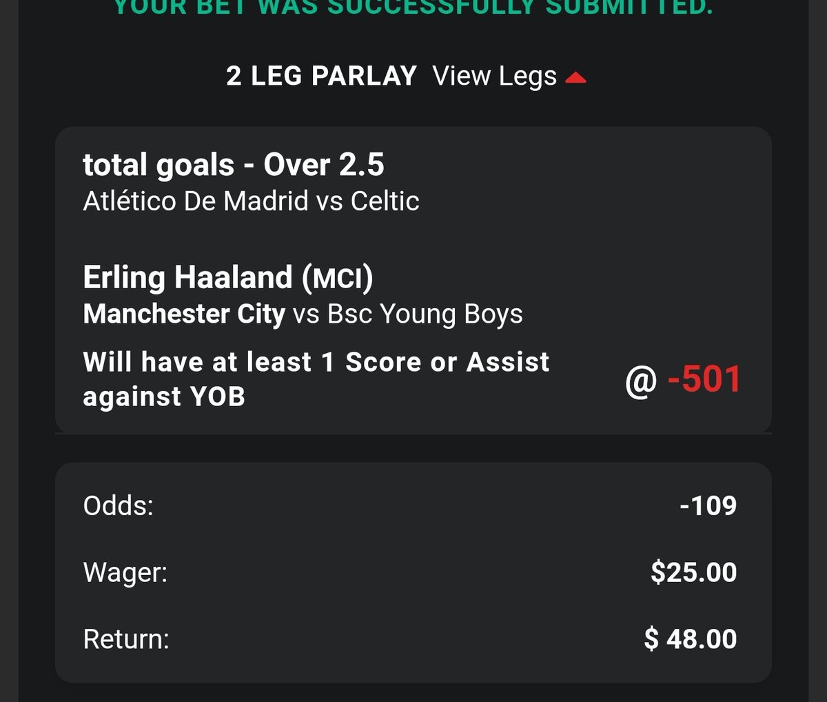 LineSmithHC's tweet image. I'll take it!!! 🤑🤑🤑
Now how about Porto score 1 more?!?
#GamblingX #GamblingCommunity #UCLLIVE