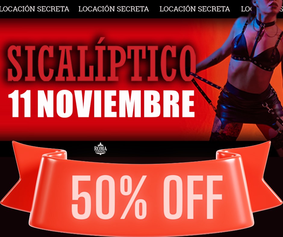 Ya es Noviembre prepara el antifaz, máscaras y látigo, para el Sicalíptico Fest 11:11 !!! roma-condesa.com.mx/RomaCondesa2/i… vía @@RomaCondesa