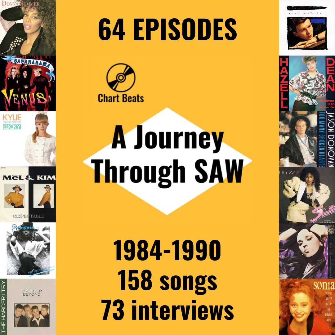 Whether you've been with us the whole time or just joined the journey, thanks for helping us celebrate the music of SAW. 1991-93 coming in 2024! Apple: bit.ly/jtsaw Spotify: bit.ly/ajtsaw0 Web: chartbeats.com.au/saw @MIKE_STOCK_HQ @SAW_MUSIC @PWLHitFactory
