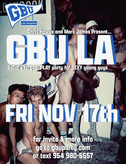 Last month was so much fun! You won&rsquo;t want to miss this 😈 @GBUpartyLA https://t.co/EOF2lXiK5i