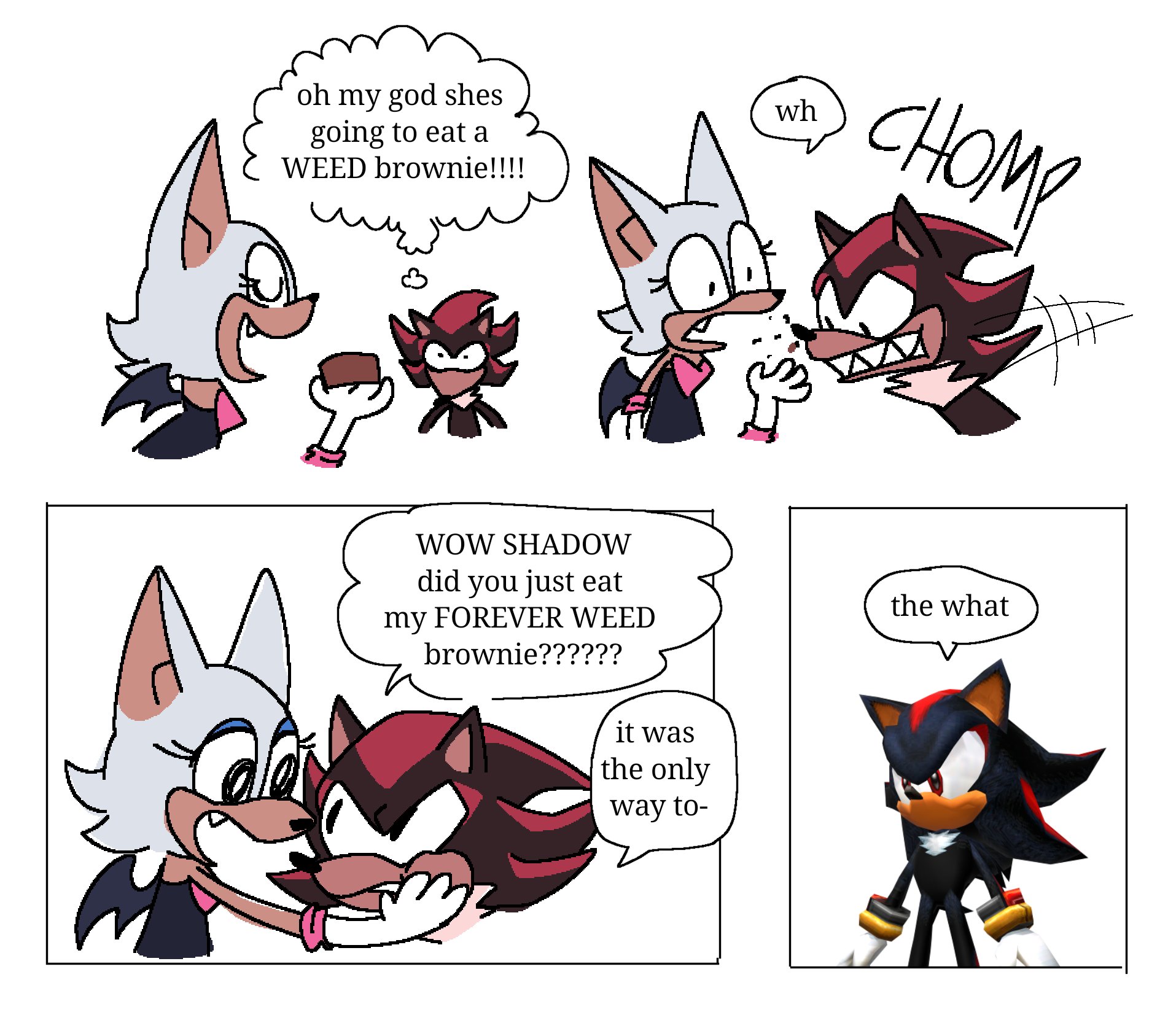 Pin by mels on Sonic in 2023  Sonic funny, Sonic x shadow fanart