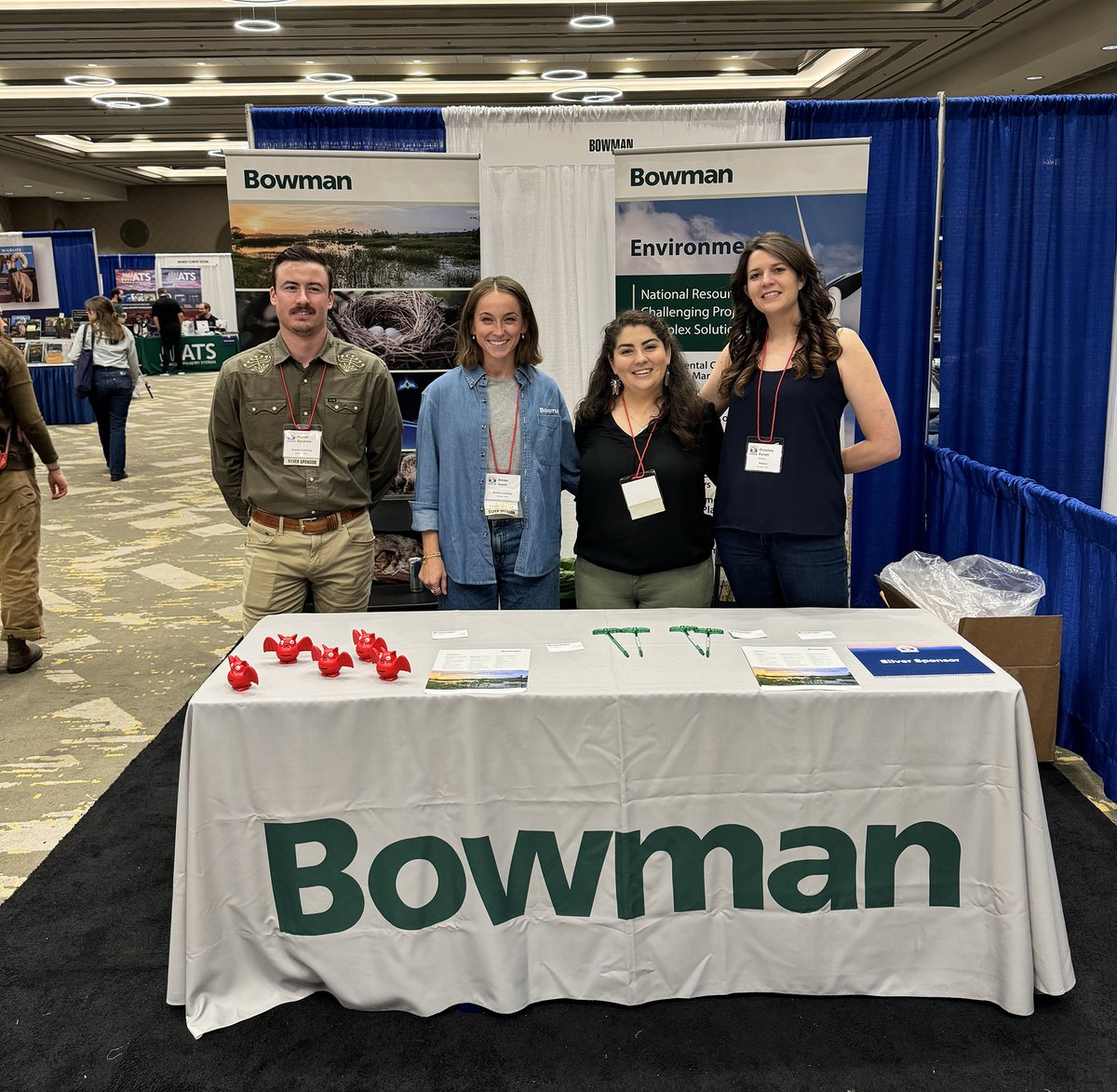 Come visit Bowman at booth 508 during the annual Wildlife Society Conference this week. Our team is ready to talk all things wildlife conservation, research and more. See you there!

#TeamBowman #BetterWithBowman #TWS2023 #EnvironmentalConsulting