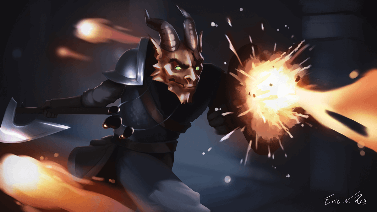 EricReisArt's tweet photo. Omg, it's been so long since I've been here! Here's an update:

Hello! I'm Eric Reis, a 2D Artist passionate about Fantasy and Art. Checkout some recent artwork

Portfolio: https://t.co/OwVaKGmCFD 
Daily stuff: https://t.co/leOFMg55Pk

#conceptart #digitalpainting #illustration https://t.co/1LJnZK9Lly