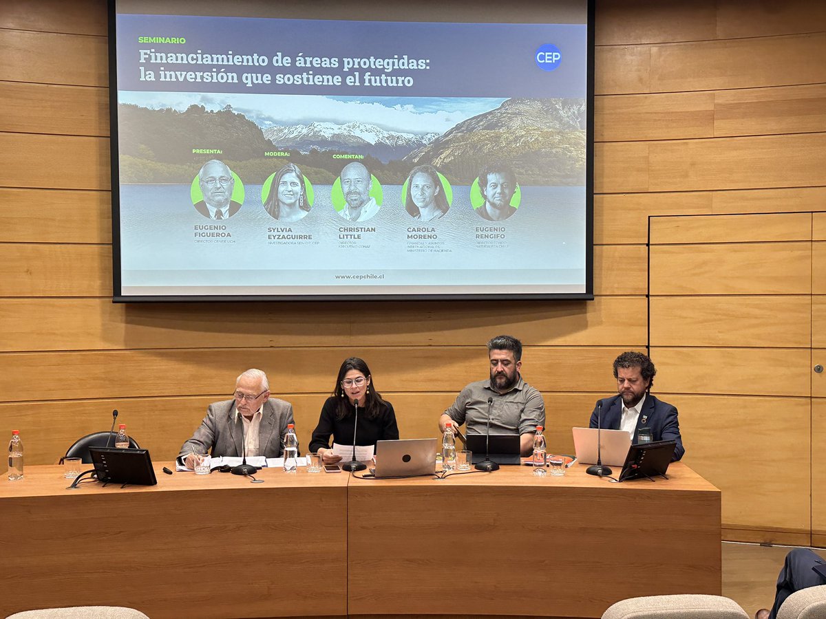 🔴 AHORA | Comienza el seminario Financiamiento de áreas protegidas: La inversión que sostiene el futuro.

📺 Sigue la transmisión aquí: youtube.com/live/4lCVa36pK…

#ElCEPInvita #ConservaciónCEP