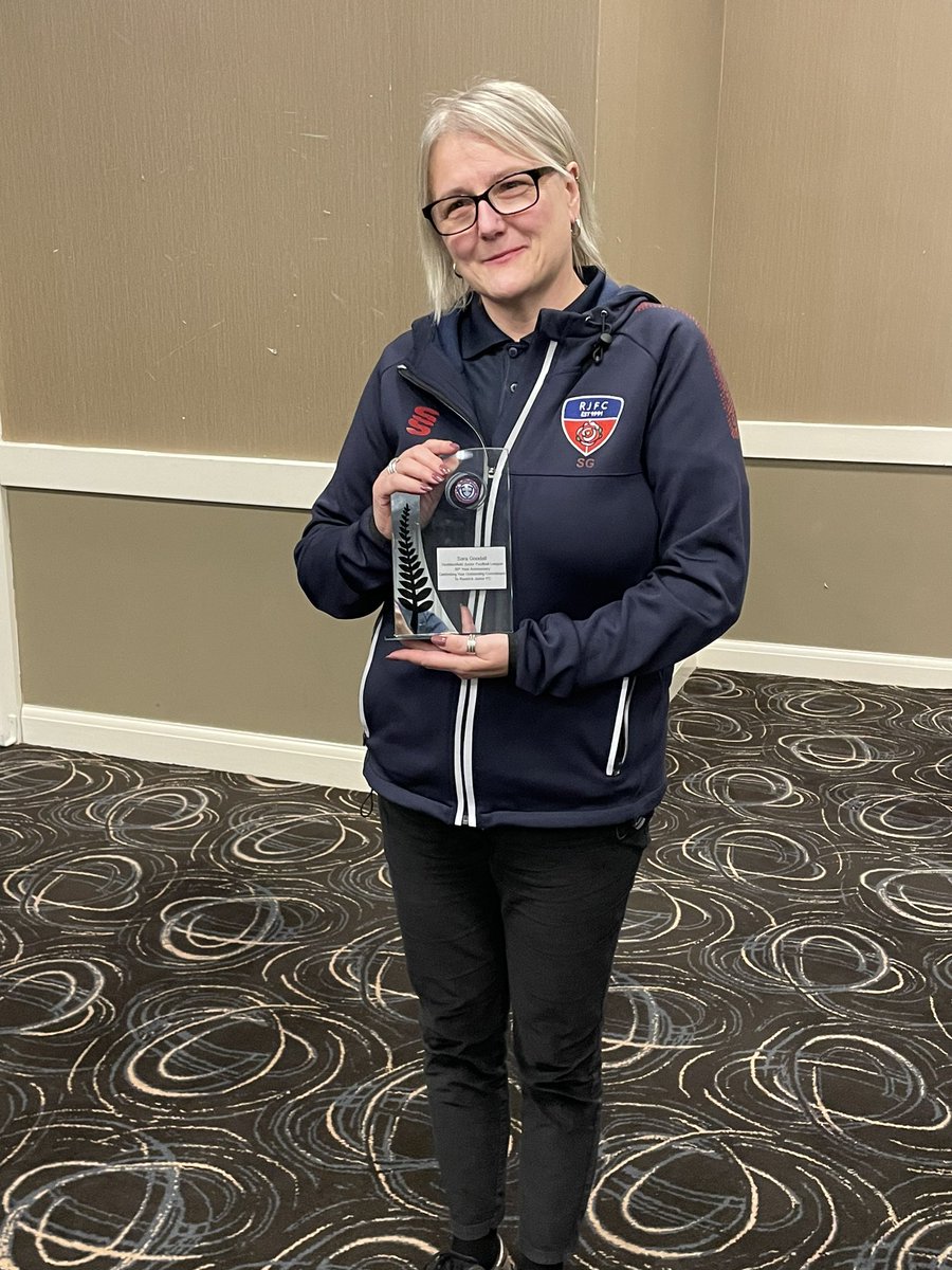 Rastrick Junior FC (@rastrickjuniors) on Twitter photo Tonight our wonderful Treasurer & Safeguarding Officer Sara Goodall received recognition of her long service from <a href="/Huddersfieldjfl/">Huddersfield Macron Junior Football League</a> . A wonderful gesture and rightly deserved! Once again thank you Sara for everything you do for the young people in our community! Tonight our wonderful Treasurer & Safeguarding Officer Sara Goodall received recognition of her long service from <a href="/Huddersfieldjfl/">Huddersfield Macron Junior Football League</a> . A wonderful gesture and rightly deserved! Once again thank you Sara for everything you do for the young people in our community!