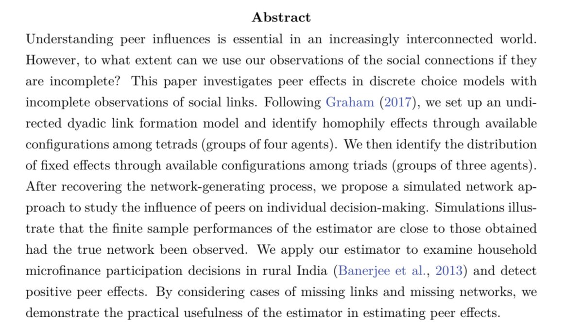 Shuo Qi

JMP: "Identification and Estimation of Discrete Choice Models with Spillovers Using Partial Network Data"

Website: sites.google.com/bu.edu/shuoqi