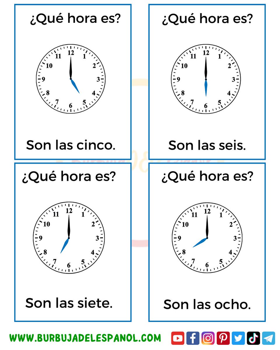 BurbujaEspanol's tweet image. ¿A qué hora te despiertas por la mañana? ⏰🇪🇸

#AprenderEspañol #EspanolParaTodos #MejorarMiEspañol #EspañolLenguaExtranjera #ComprenderEnEspañol #LecturaEnEspañol #VocabularioEnEspañol #GramáticaEnEspañol #PracticarEspañol #HablarEspañol #LeerEnEspañol #EscribirEnEspañol