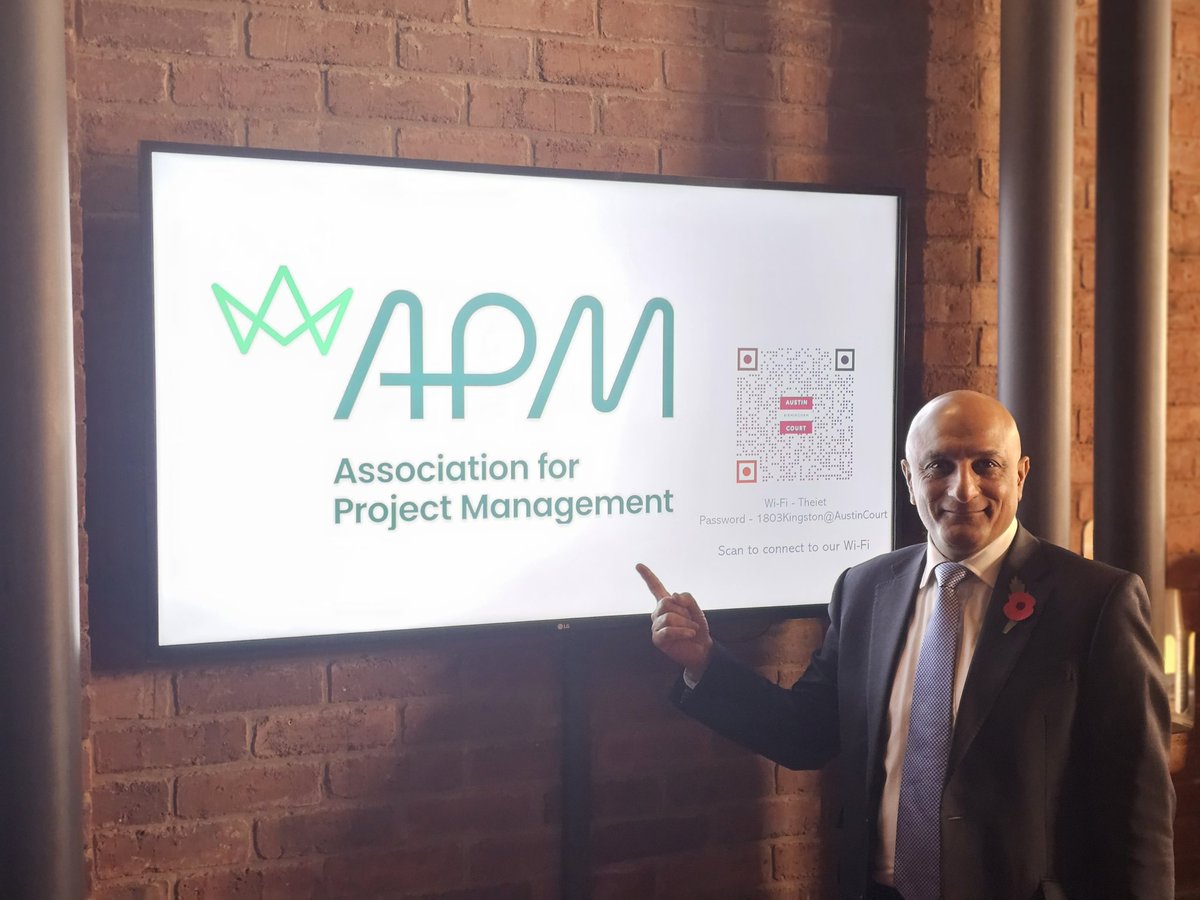 Attending the APM Midlands Branch Awards 2023
 
#APM  #projectmanager  #birmingham #programmemanager  #portfoliomanagement  #ProjectManagement #awards @APMProjectMgmt