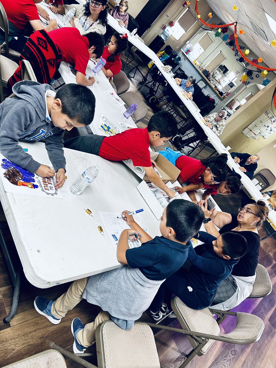 dmorales_HDHES's tweet photo. Today we had the honor of visiting the @City_of_Socorro Senior Citizen Center where students practiced their social skills collaborating on two different activities. Thank you for having us! 😬❤️ @SocorroISD #PASUNIT https://t.co/KgNpiMHjvC