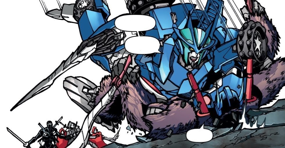 Her arm changing into a blade thanks to her organic Dire Wraith form as she lunged and attacked the reader...