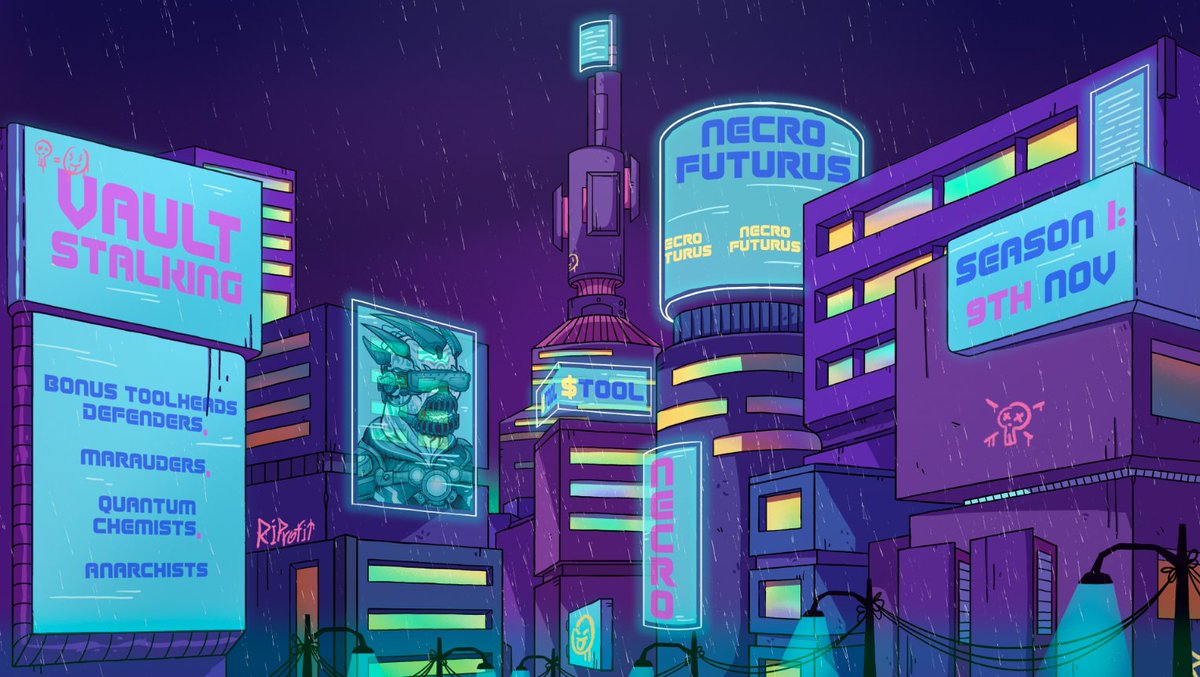 TOOLHEAD STAKING: SEASON ONE
NECRO FUTURUS...
🕗8PM UTC
📅NOVEMBER 9TH

ONLY AT TOOLHEADS.IO