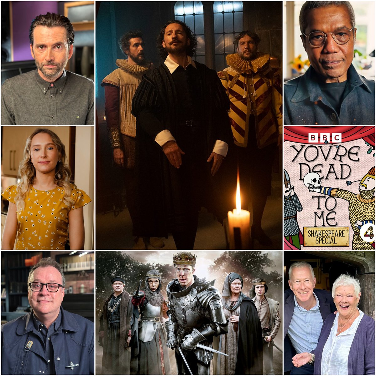 🎭 There's much ado about something across the BBC...

Celebrate 400 years of Shakespeare's First Folio on TV, <a href="/BBCiPlayer/">BBC iPlayer</a>, Radio &amp; <a href="/BBCSounds/">BBC Sounds</a>, where you can watch and listen to Shakespeare's works and learn about his life and writing

Get all the info ➡️ bbc.in/3u5rmwo