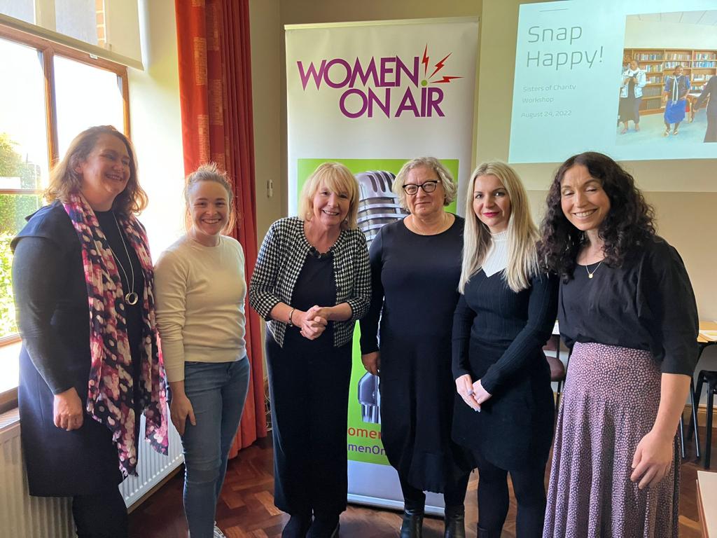 Another great group from the weekend's #WomenonAir training. Wonderful participants with some super stories shared. Coming to airwaves near you soon, no doubt! 🎙️📹📻