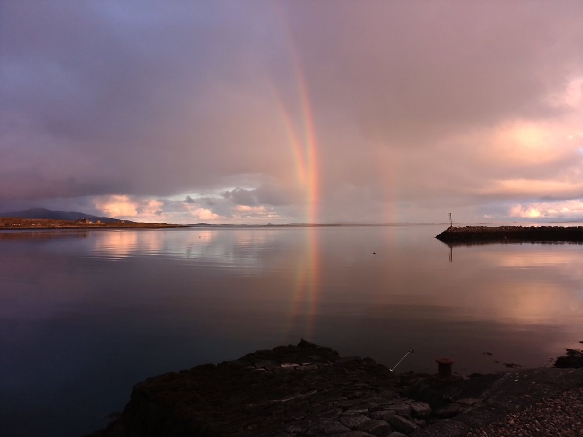 Berneray rainbows 🌈🌈🌈
#OuterHebrides