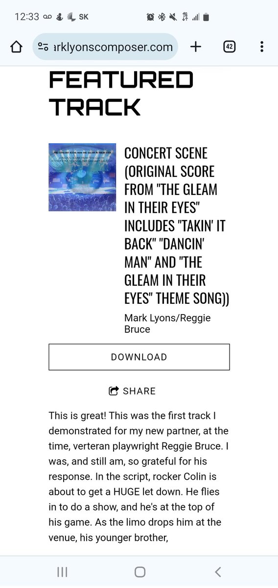 Lyons02Yahoo's tweet photo. Check out this week's Featured Track at, with veteran playwright Reggie Bruce, at:
https://t.co/ZcRfr5Rctz
#MusicOfTheSpheresWorldTour #musicj #MUSICGLOBE #musician
#writerslift #writers #writerscommunity #writing #writerslife #writerslife https://t.co/KyGtwn7wGA