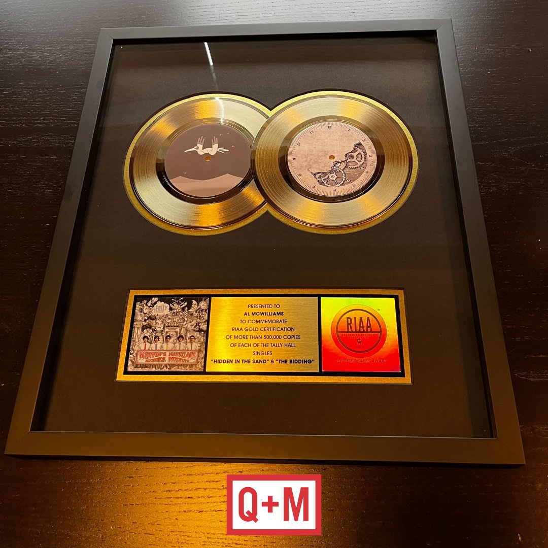 Bet you didn't know Q+M used to be a record label. Or that we had a band @tallyhall get two gold-certified singles. A whole lot can happen in 20 years of business!