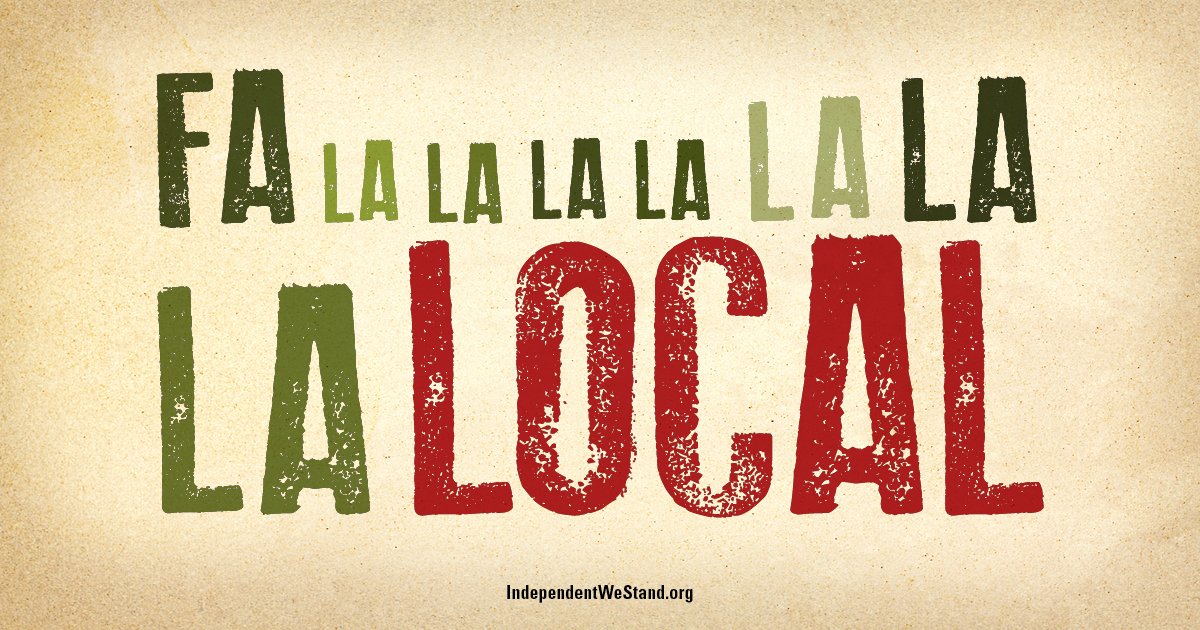 #buylocal for the Winter Holidays!!