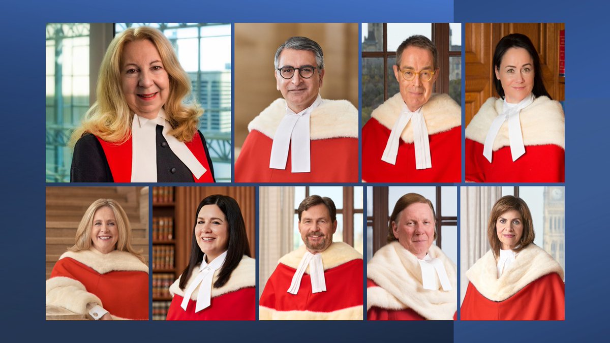 ⚖️ 🇨🇦 🧑🏽‍⚖️ 95 years ago, the Canadian Supreme Court ruled that women do not qualify as 'persons' under the Constitution. As of yesterday, women are now a majority of the Court--5 out of 9 judges, with the recent appointment of Justice Mary Moreau. Progress takes time, but it comes.