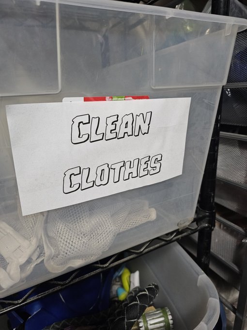 Ah yes the tedious job of making sure the costume room is organized for the Monster Girls.... 🫠 https://t