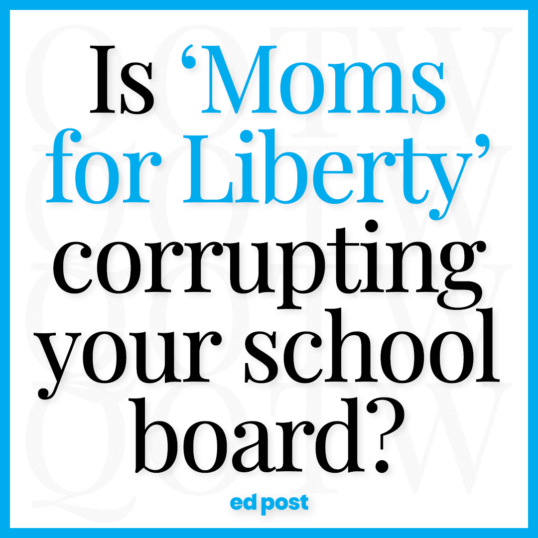 !! @moms4liberty are loud supporters of #bookbans and censorship. They have lobbied for the removal of books on topics such as race, gender, and sexuality from school libraries.