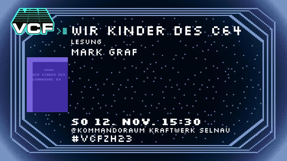 Mark Graf erzählt kleine Geschichten vom Aufwachsen in der Zeit der allerersten Verbreitungswelle von Heimcomputern.  #vcfzh23 vintagecomputerfestival.ch/wir-kinder-vom…