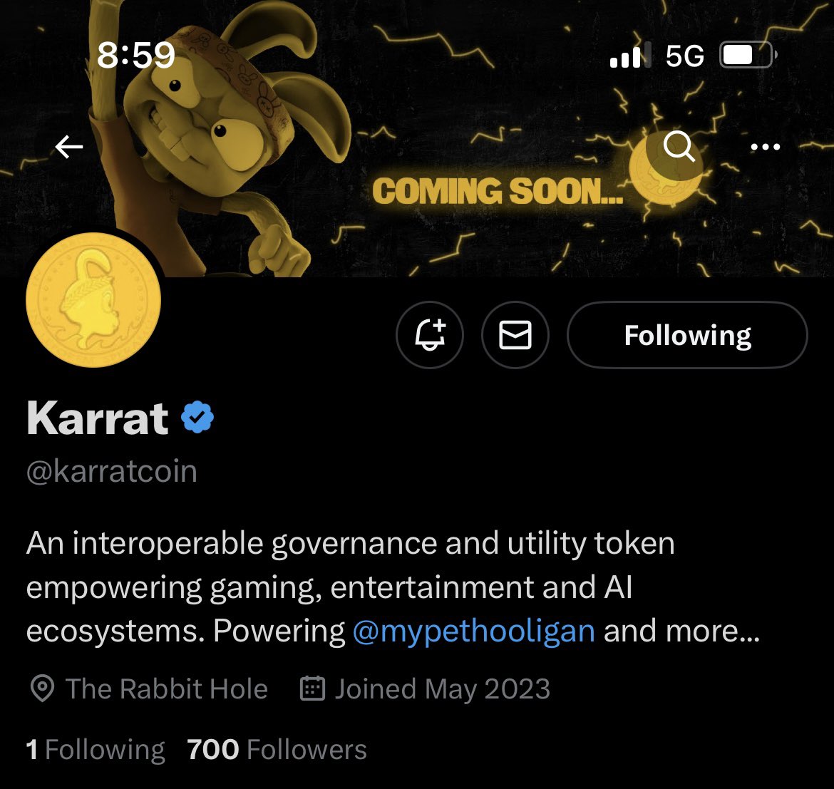 karratgang's tweet photo. 700 followers 👀👀 when 1k ??? 

⬇️⬇️⬇️⬇️⬇️⬇️⬇️⬇️⬇️⬇️⬇️⬇️⬇️

@karratcoin @karratcoin @karratcoin https://t.co/hCZ77WIfJ7