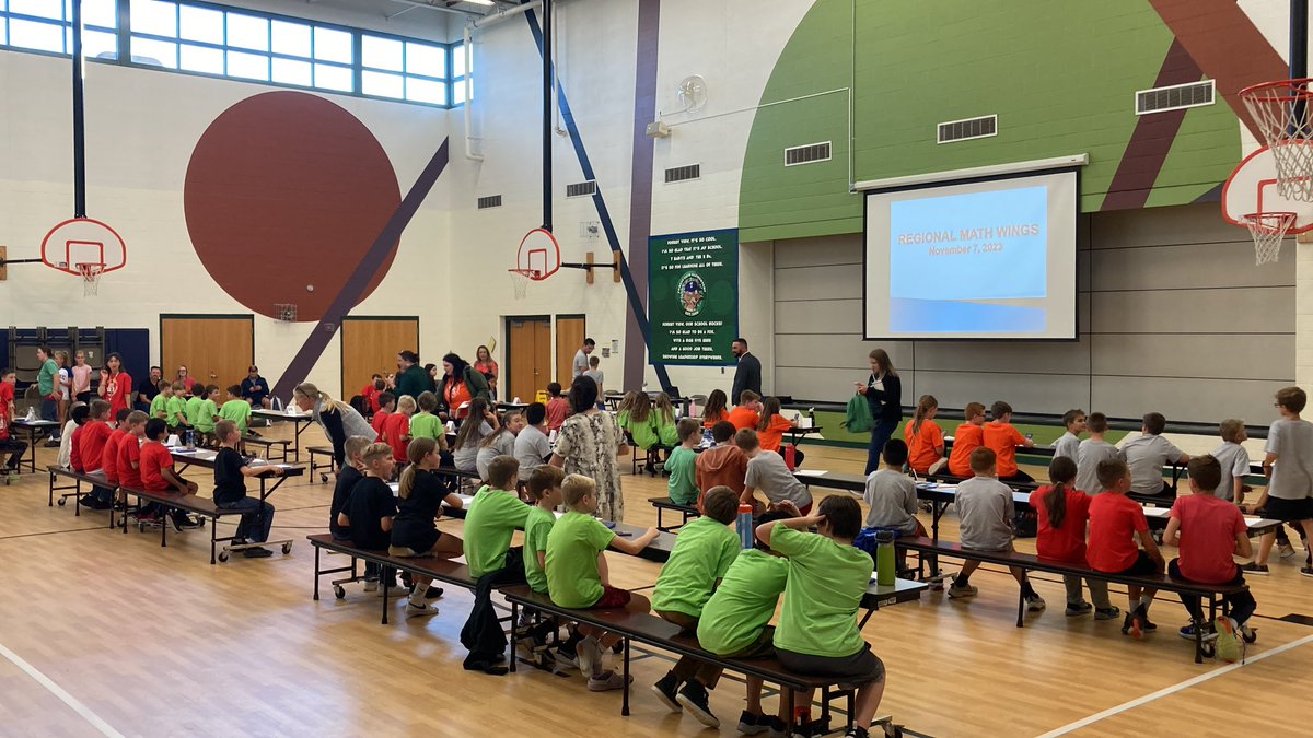 Regional Math Wings @ FRV today! May the competition begin!