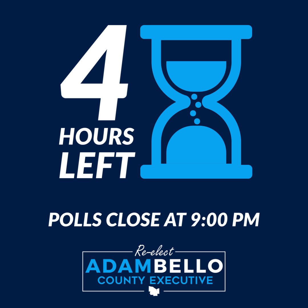 It all comes down to this! 4 hours left to vote.