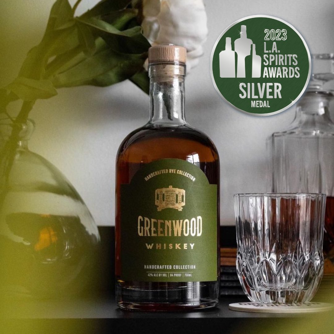 Let’s celebrate!! 

Greenwood Whiskey Silver Medal winner of L.A. Spirits Awards 2023 🥃

#whiskeylife #silvermedal #awardwinning #ryewhiskey #whiskeygram #letscelebrate