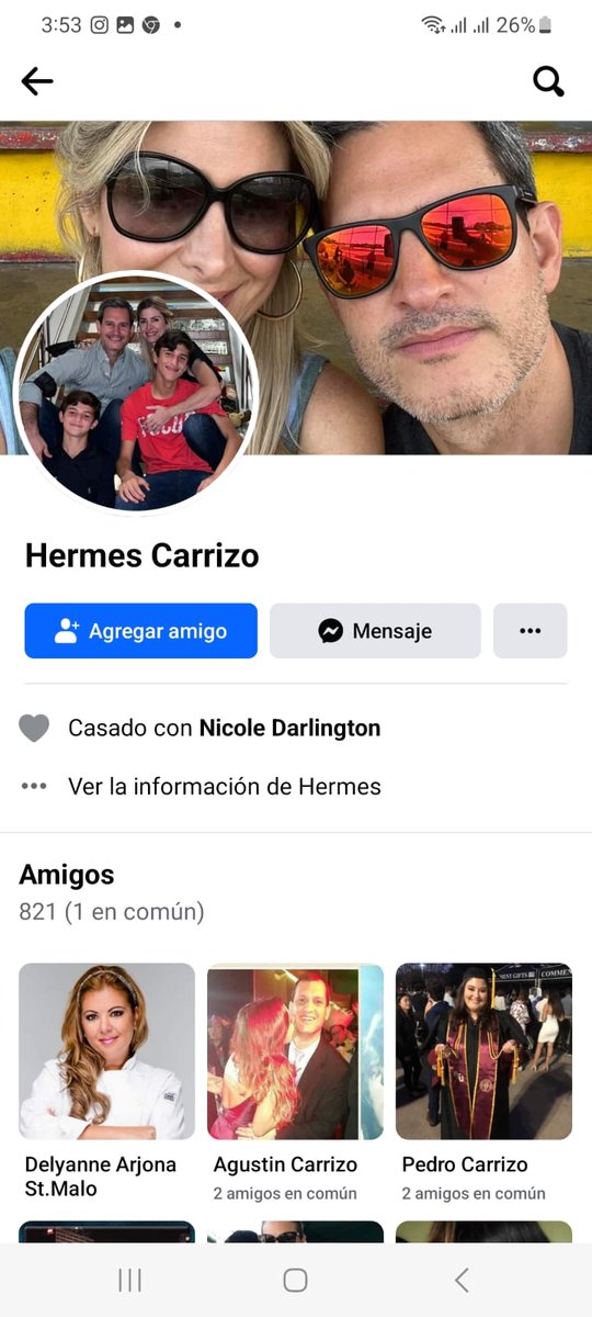 Julio0102's tweet photo. Vaya...parece que la hija del asesino está casada con un primo del Vice. https://t.co/NwWdoPjE7i