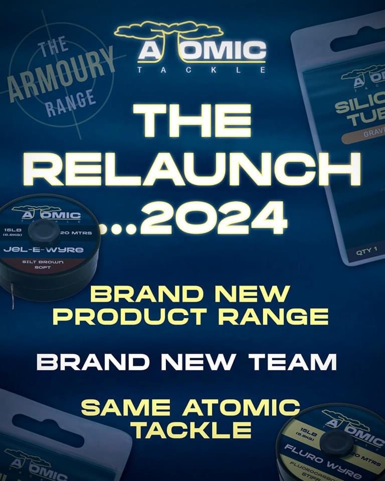 atomictackleuk's tweet image. The Relaunch

Coming in early 2024..!

We are back, launching an extensive new product range whilst maintaining that famous #AtomicTackle quality.

New management &amp;amp; a new team!

Keep your eyes peeled for further updates &amp;amp; teasers.

#AtomicTackle #NoHype #Carp #Fishing