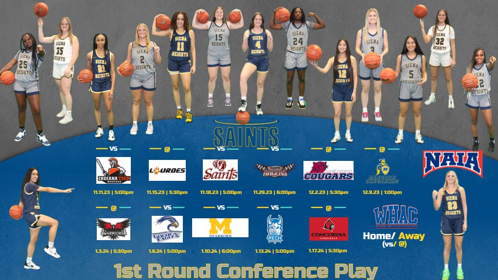1st round of conference play is underway. Purchase your tickets now shusaints.com/Tickets and help us fill the stands as we begin our journey of competing for a conference championship! Hope to see you at each and every game.  #LettheJourneyBegin #SaintsUp