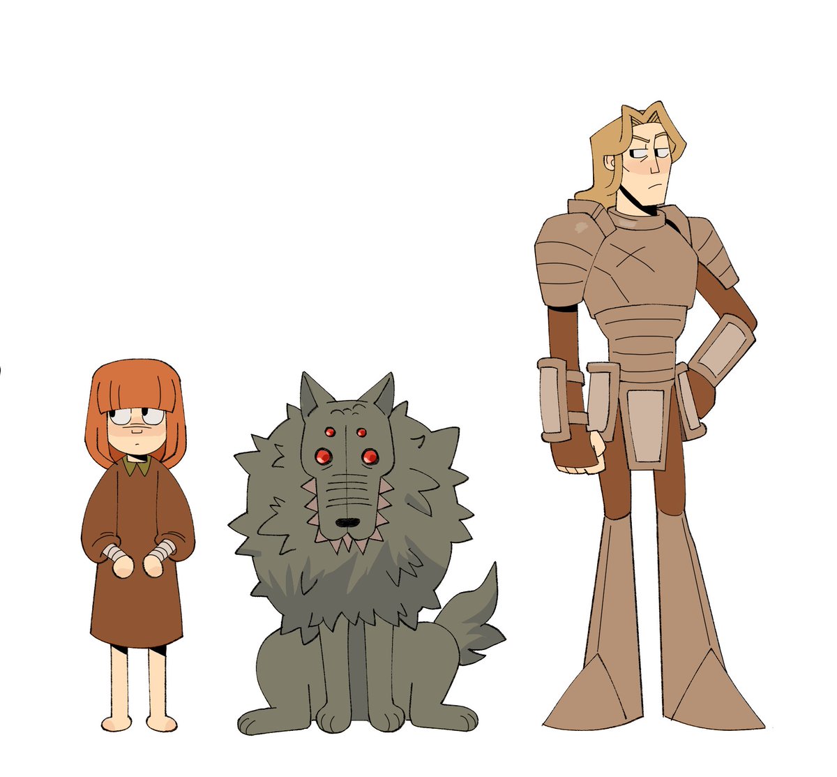 Started playing #FearandHunger 

I love games where the main characters are having a not-very-good time