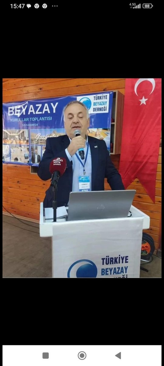 BeyazayTurkiye's tweet photo. @TurkiyeBeyazay genel başkanımız Sn @lokmanayva  başkanlığında yurt içi ve yurt dışı kurullar toplantımızı Gaziantep'te  gerçekleştirdik. Hayırlara vesile olsun #HerŞeyEngellilerİçin #Beyazay https://t.co/Gpey2TmPsL