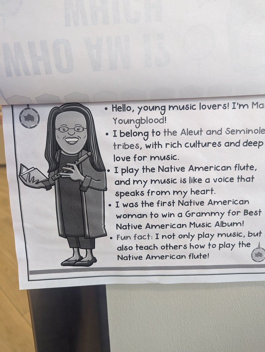 I never knew about the musician Maria Youngblood! Her music is phenomenal and I am so glad I stopped and read the posters! <a href="/houseofnichols/">Mrs. Nichols</a> <a href="/HumbleISD_ACE/">Autumn Creek Elementary</a>