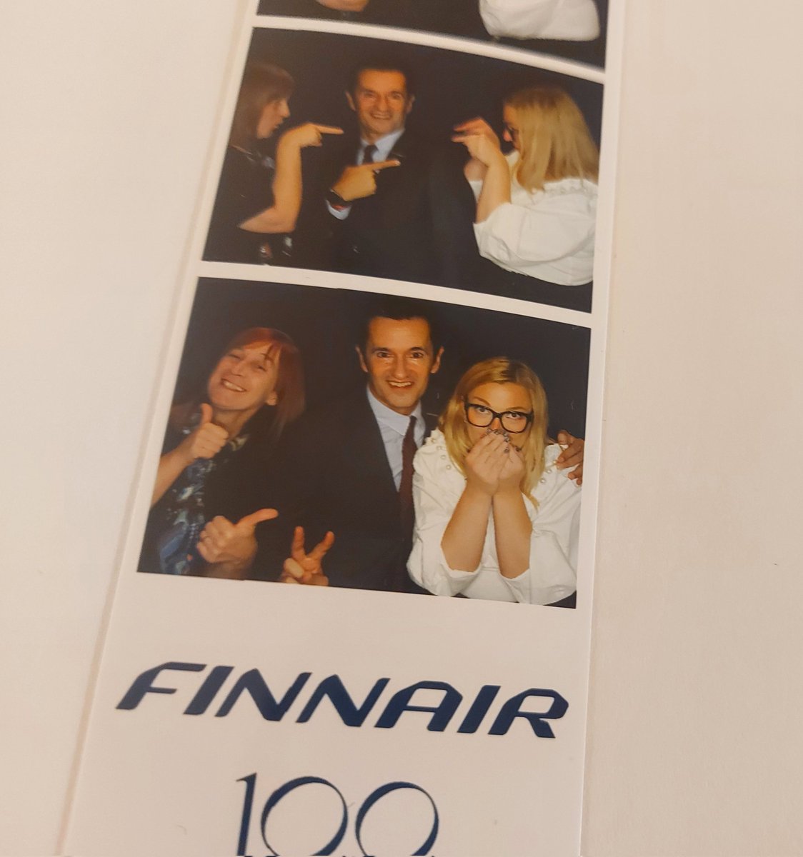 Today is #Finnair100 day in Madrid. We are celebrating how <a href="/Finnair/">Finnair</a> is bringing us together since 1923 💙