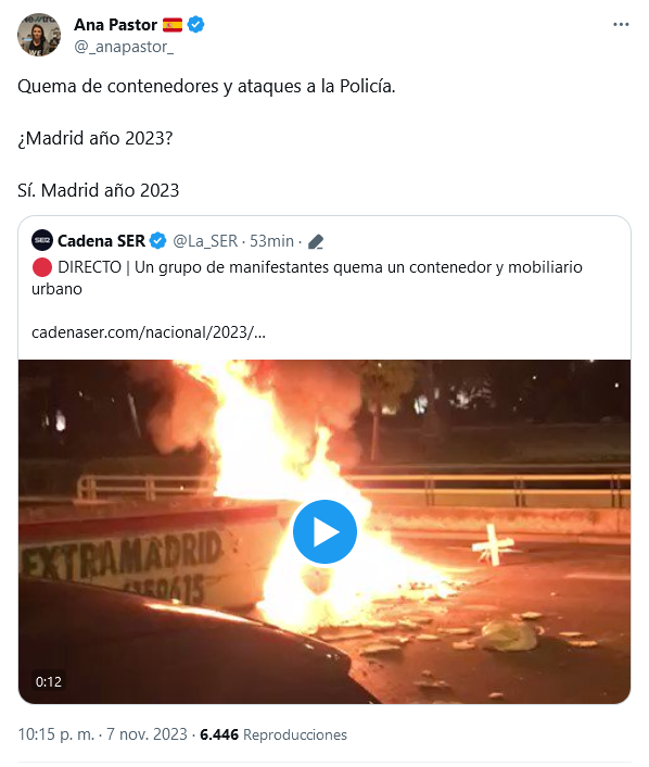 gcanaria48's tweet photo. @NunezFeijoo @sanchezcastejon @PSOE #Madrid de la Ayuso y el PPVOX.... https://t.co/n81sPp7eAI