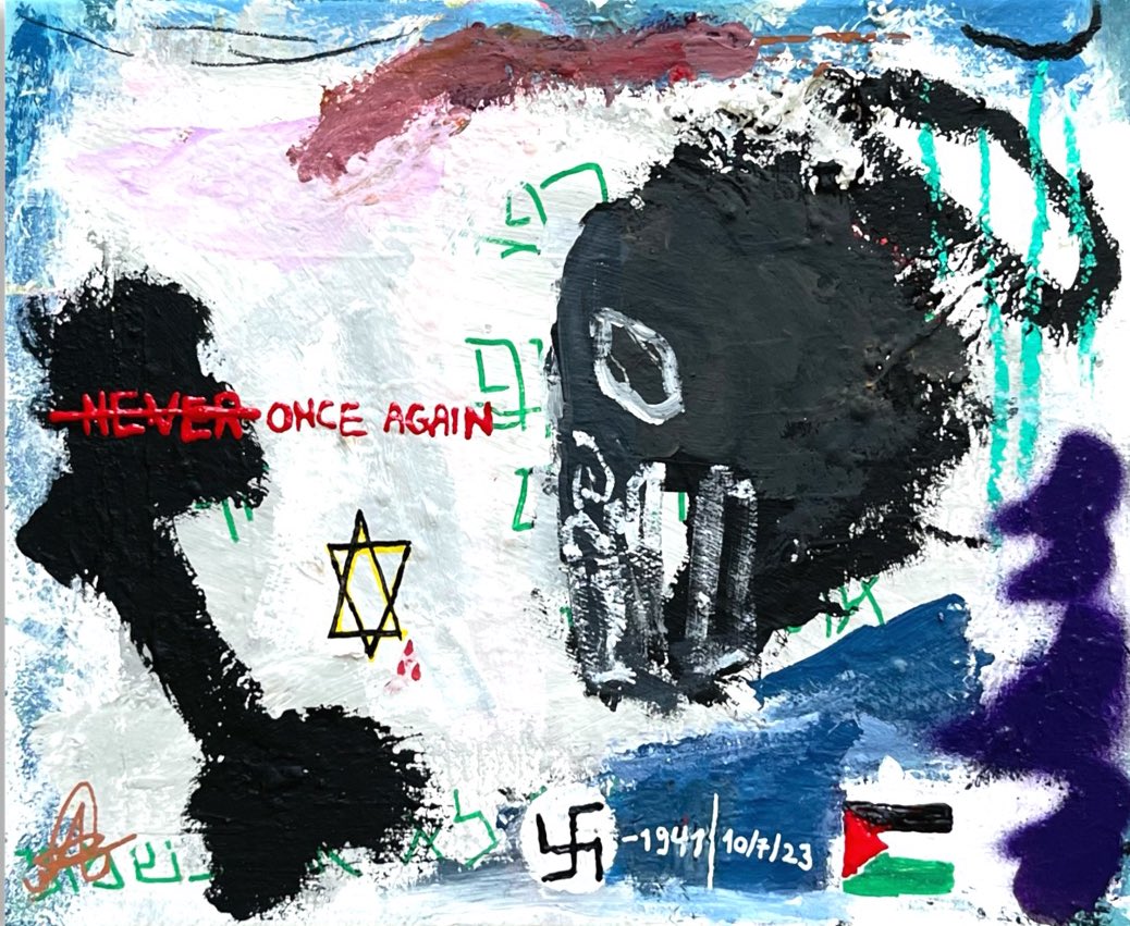 ✡︎ NEVER AGAIN ✡︎ **once again.
