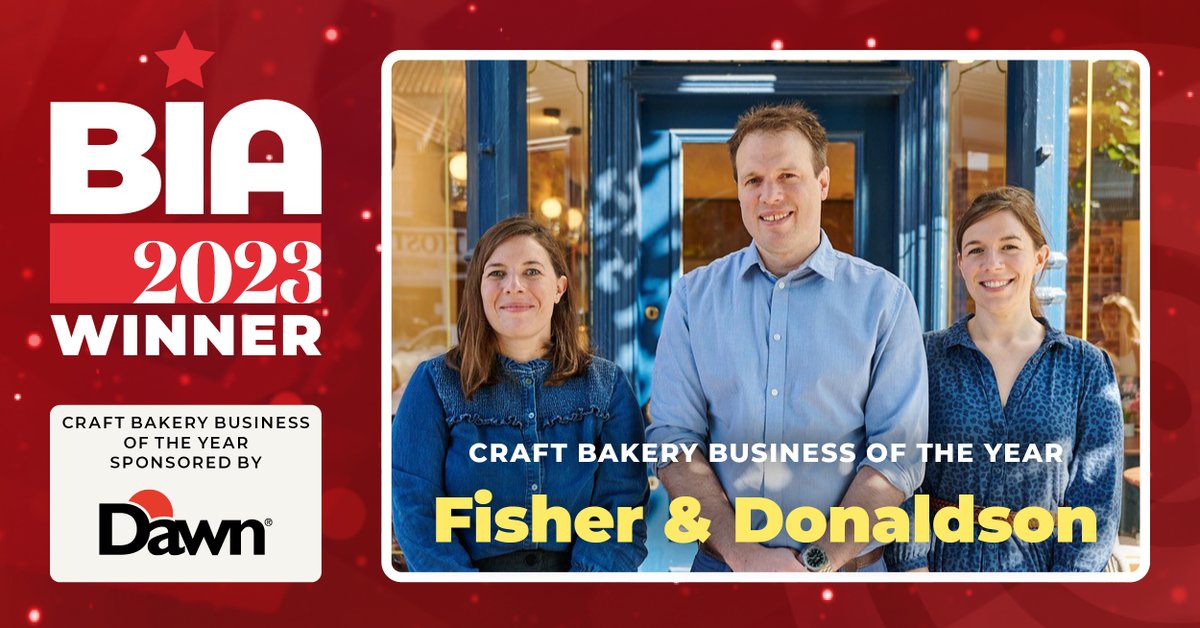 This year's crown of Craft Bakery Business of the Year sponsored by <a href="/DawnFoodsUK/">Dawn Foods UK</a> is heading to Scotland! 🏴󠁧󠁢󠁳󠁣󠁴󠁿

Congratulations <a href="/FisherDonaldson/">Fisher & Donaldson</a>

#BakeryAwards
