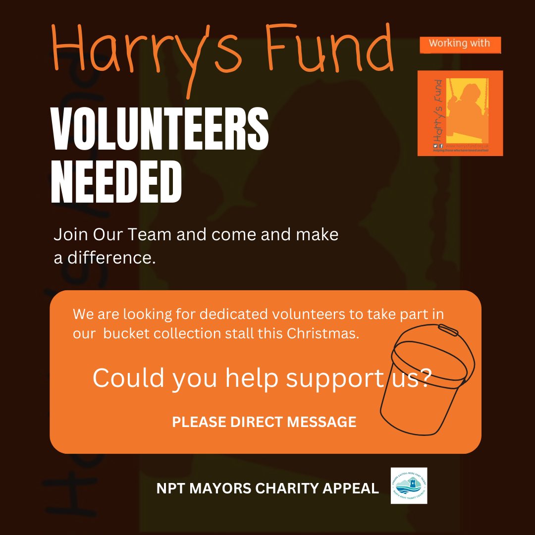 VOLUNTEER CALL OUT! 📣 We’re looking for dedicated volunteers to help out with our bucket collections at Pantomimes across 3 Neath Port Talbot Theatres this Dec. 🎭 #NPTMayorsCharityAppeal INTERESTED? Please DM on here and we can provide you with more details re dates/times.🧡