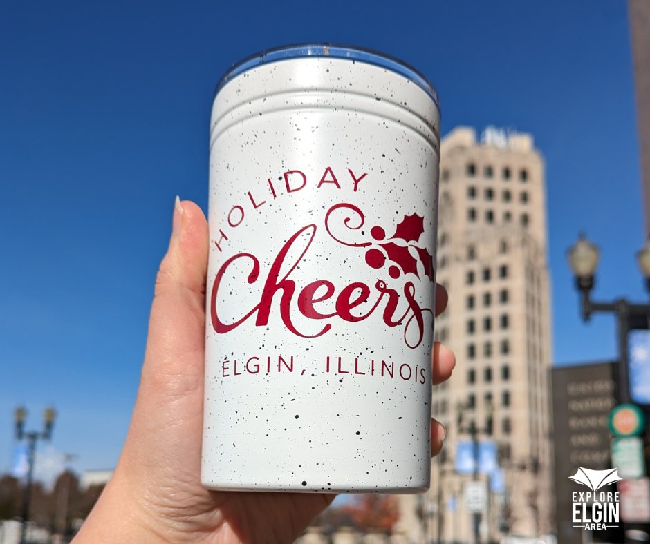 Have you gotten your ticket (and this amazing cup!) for the Downtown Neighborhood Association of Elgin IL's Holiday Cheers Sips of the Season Beverage Crawl yet? 

Find more information and get your tickets: exploreelginarea.com/events/holiday…