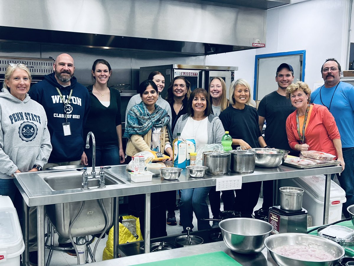 Transdisciplinary PD with our Science and Culinary staff today preparing a special dish for the upcoming Diwali holiday and the chemistry of cooking #wiltonwayct