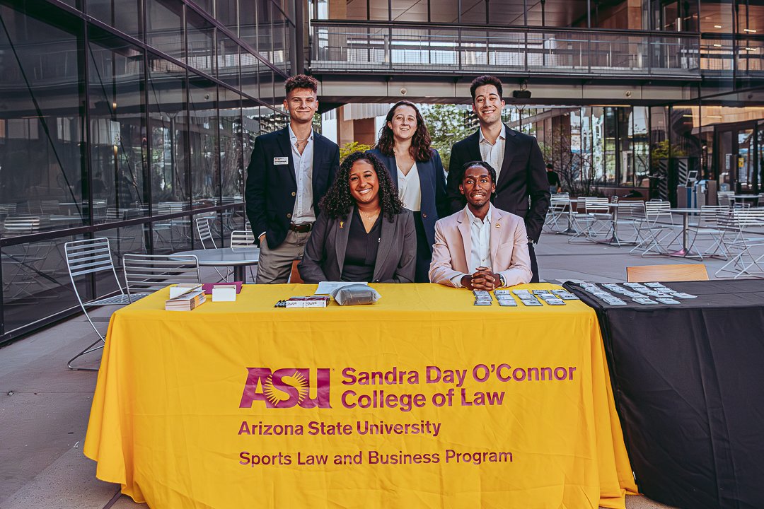Sports Business Classroom (@sportsbizclass) on Twitter photo <a href="/SportsBizClass/">Sports Business Classroom</a> had the honor of sponsoring the <a href="/ASUSLB/">ASU SLB</a> & it was an absolute slam dunk! 🏀
Several familiar SBC faces joined the judges panel including SBC Instructor <a href="/EricPincus/">Eric Pincus</a>, past instructors <a href="/KeithSmithNBA/">Keith Smith</a> & <a href="/SethPartnow/">Anchorage Man</a>, & our esteemed alumni <a href="/buddyscott_/">Buddy Scott</a> & <a href="/jgsiegel/">Jeff Siegel</a>. <a href="/SportsBizClass/">Sports Business Classroom</a> had the honor of sponsoring the <a href="/ASUSLB/">ASU SLB</a> & it was an absolute slam dunk! 🏀
Several familiar SBC faces joined the judges panel including SBC Instructor <a href="/EricPincus/">Eric Pincus</a>, past instructors <a href="/KeithSmithNBA/">Keith Smith</a> & <a href="/SethPartnow/">Anchorage Man</a>, & our esteemed alumni <a href="/buddyscott_/">Buddy Scott</a> & <a href="/jgsiegel/">Jeff Siegel</a>.