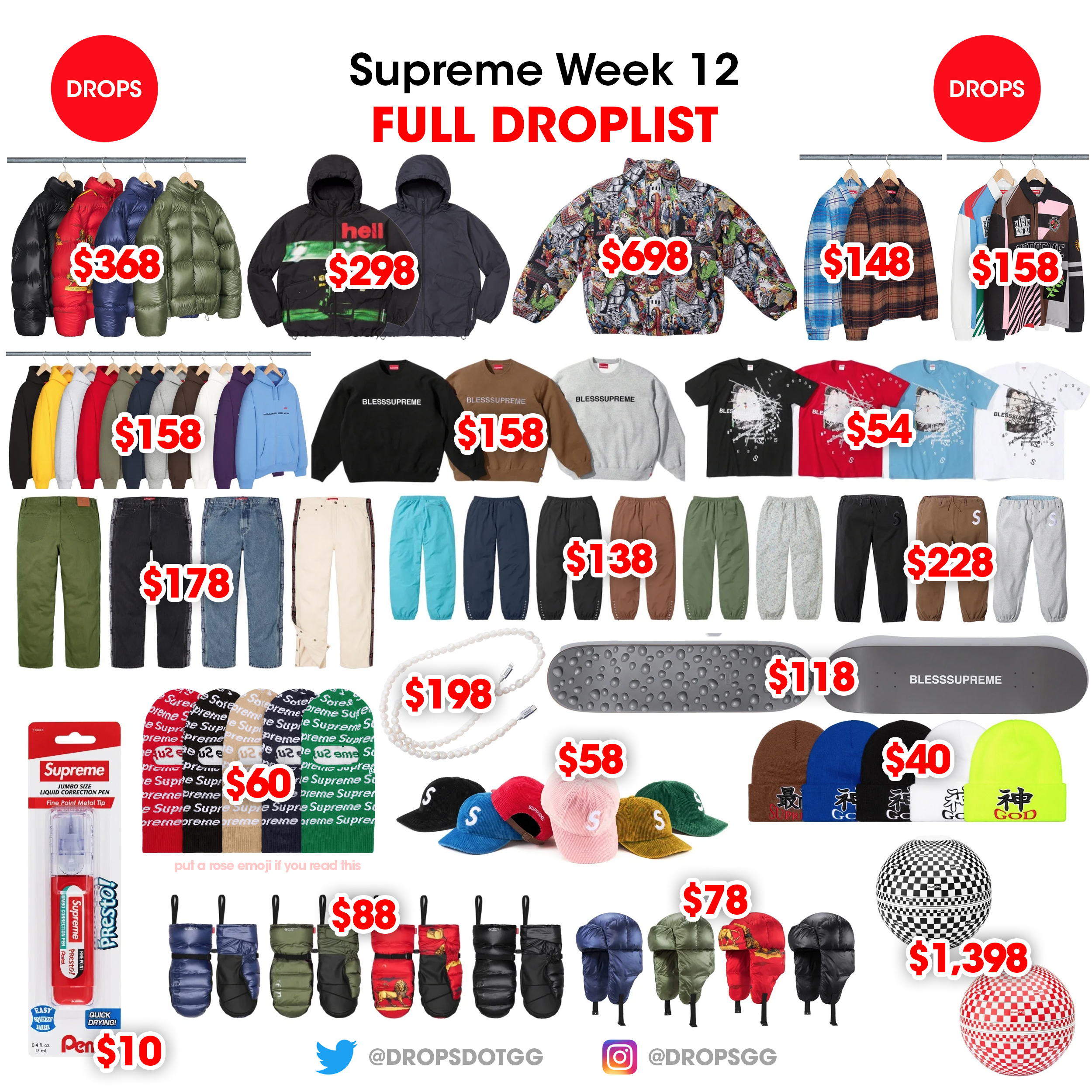 Yesterday's drop in Supreme Shibuya : r/supremeclothing