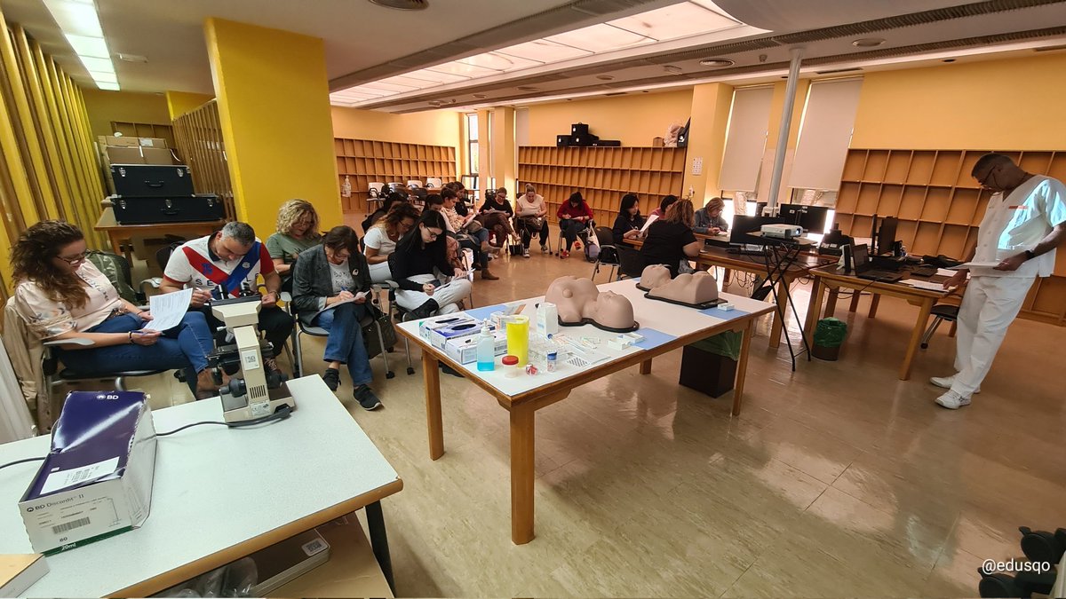 edusqo's tweet photo. El Servicio Murciano de Salud @Murciasalud confió en adquirir simuladores de punción para la formación continuada de sus trabajadores. Hoy, comprometido con la #SegPac y la #MedEd, primer Taller de PAAF y control in situ para #TSAPyC en @Area6VegaMedia
#FioNA #AnatomíaPatológica https://t.co/DFPAO8HyJy