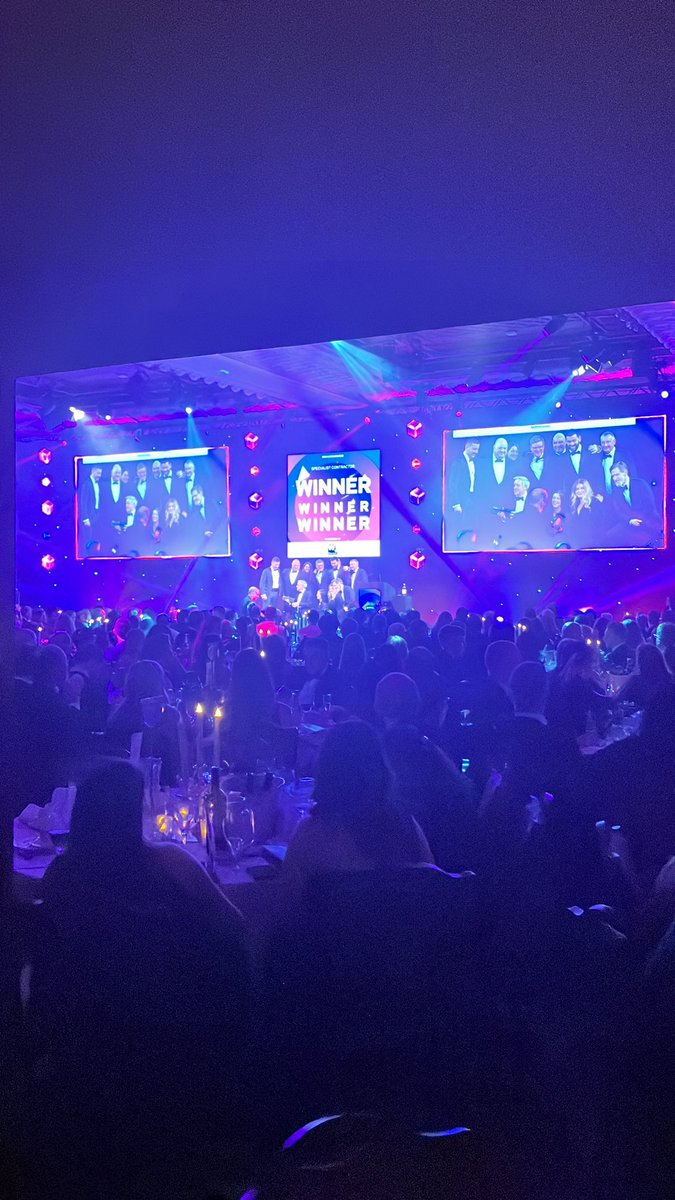 Building Awards (@buildingawards) on Twitter photo Raise the roof for #BuildingAwards winners of Specialist Contractor of the Year sponsored by <a href="/WJ_Ltd/">Wilson James Limited</a>… <a href="/Engineering_SES/">SES Engineering Services Ltd</a> 🥳🎉 Raise the roof for #BuildingAwards winners of Specialist Contractor of the Year sponsored by <a href="/WJ_Ltd/">Wilson James Limited</a>… <a href="/Engineering_SES/">SES Engineering Services Ltd</a> 🥳🎉