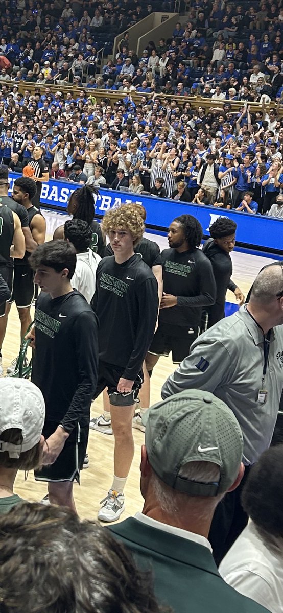 TivnanMartin's tweet photo. What a life changing moment for my some. No better way to start your college career than against Duke. So proud of you son!! https://t.co/0H3pOiRj53