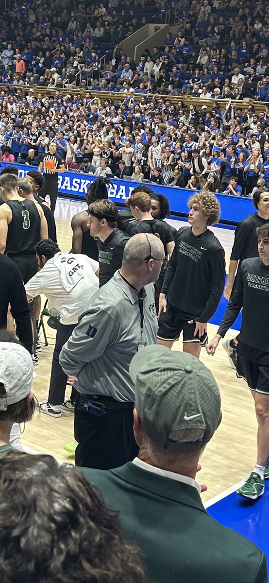 TivnanMartin's tweet photo. What a life changing moment for my some. No better way to start your college career than against Duke. So proud of you son!! https://t.co/0H3pOiRj53